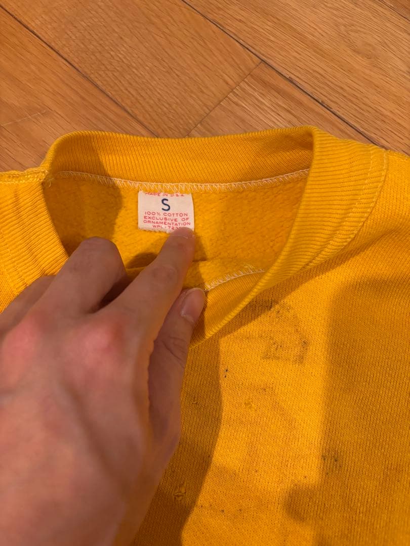 1*3様 50s〜60s ラッセル 前v スウェット