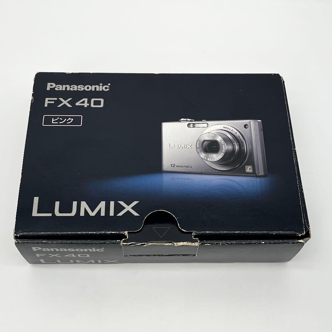 ✨LUMIX✨ Panasonic FX40 デジカメ 大人気ピンク
