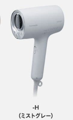 [新品] パナソニック ヘアドライヤー ナノケア eh-na0k (ミストグレー