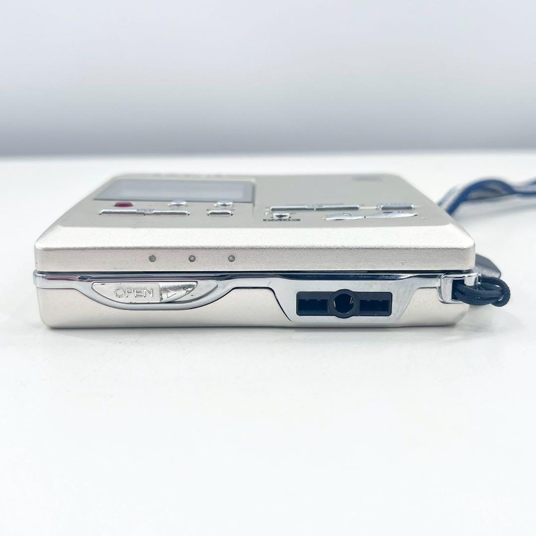 SHARP MD-MT831-S MDレコーダー 完動品 ポータブルMD 動作品