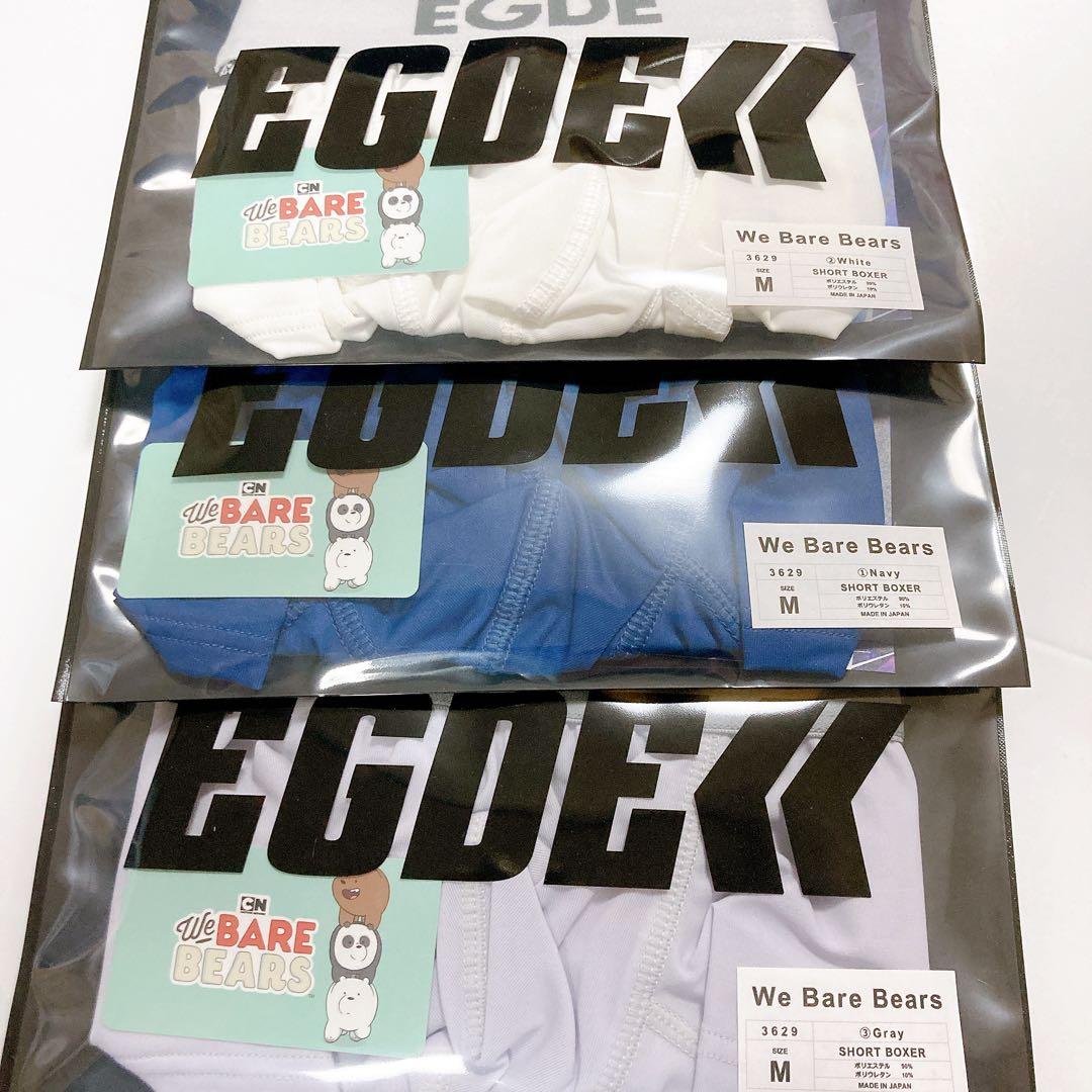 EGDE ベアベアーズ　ボクサー　ローライズ　コラボ　サイズM