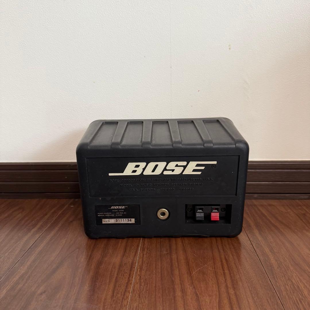 Bose 101MMGスピーカーセット4台➕専用器具２個付き　取扱説明書付き