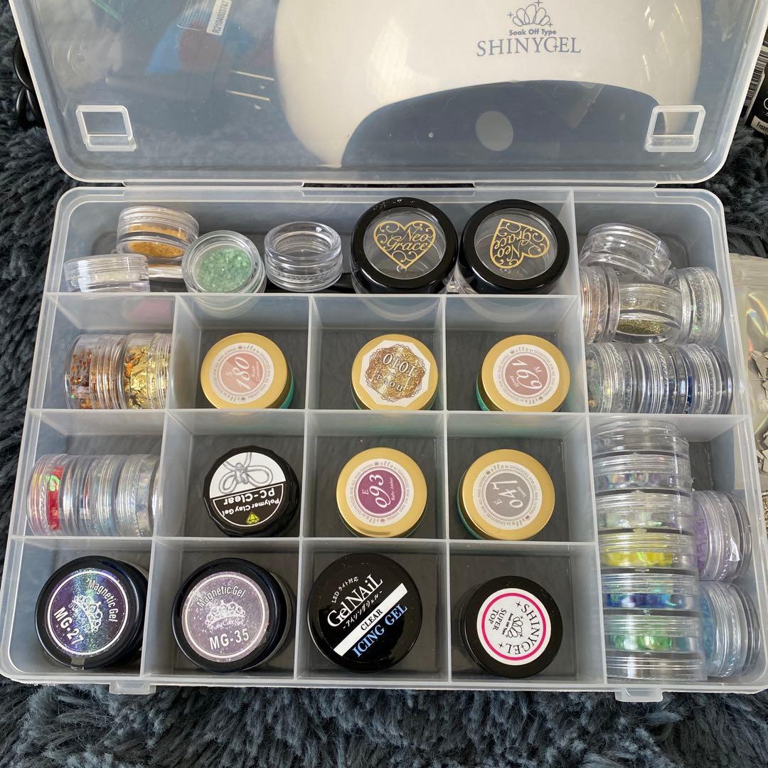 ジェルネイル LEDライト パーツ まとめ売り