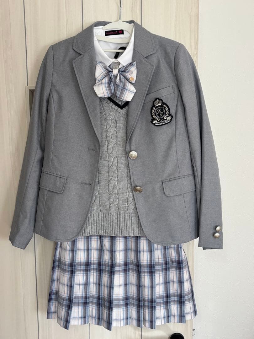 Lovetoxic フォーマルスーツ セット 卒服 ラブトキシック 160