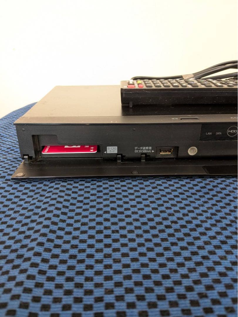 SHARPブラック ブルーレイレコーダー