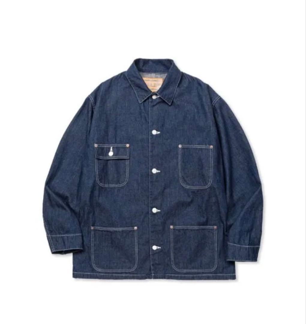 【 CALEE 】9.5OZ DENIM COVERALL