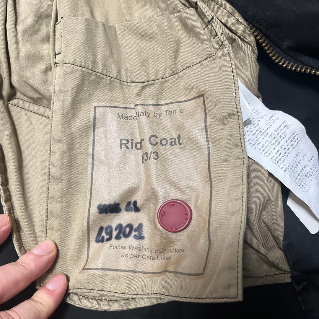 【レア】Ten-C rider coat 48 テンシー　ミリタリー