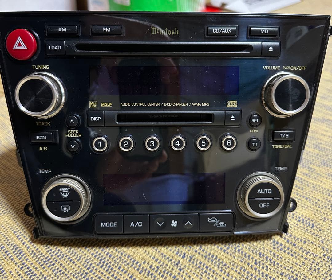 レガシィBL/BP純正マッキントッシュ