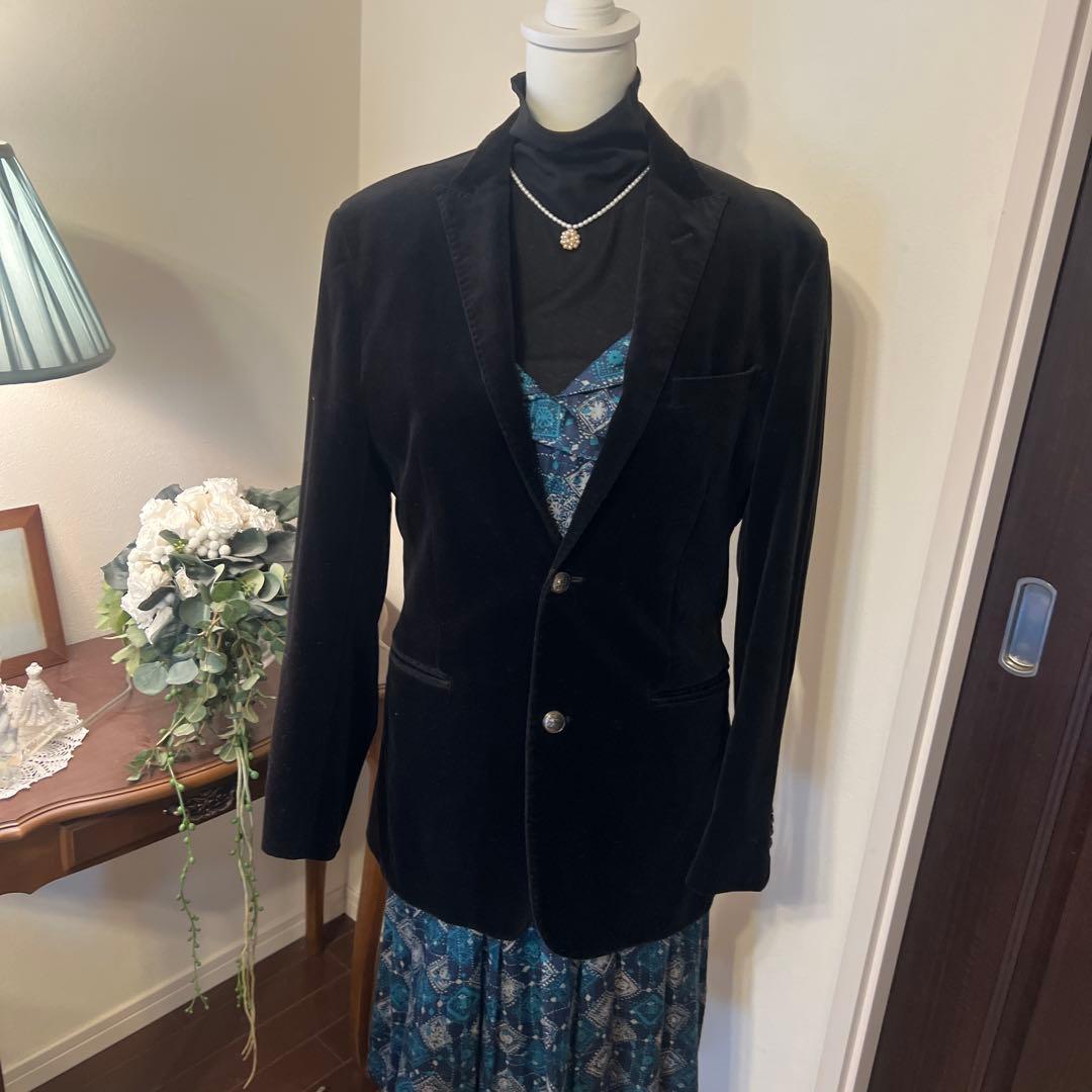 BURBERRY BLACK LABEL テーラードジャケット L ブラック