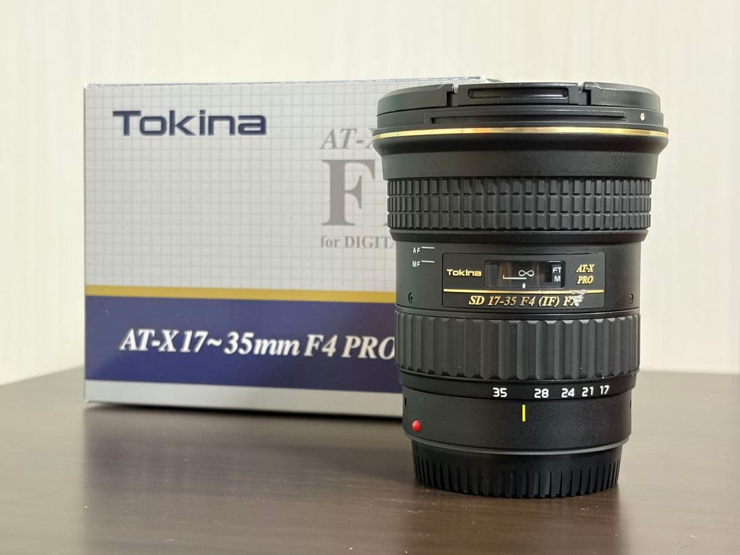 Tokina AT-X 17-35mm F4 PRO FX キャノンEFマウント