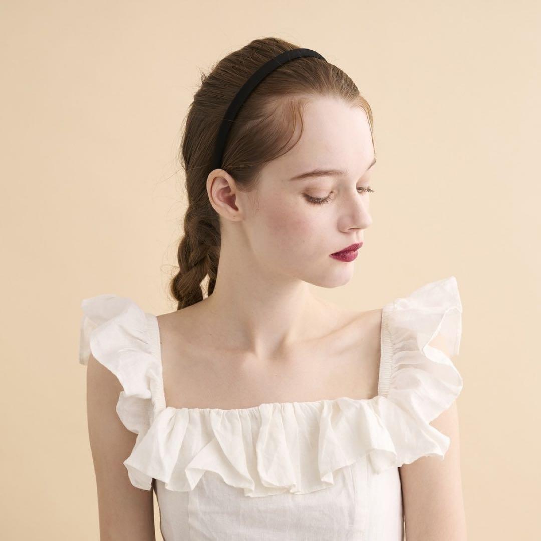 【1度のみの着用】ALEXANDRE DE PARIS カチューシャ