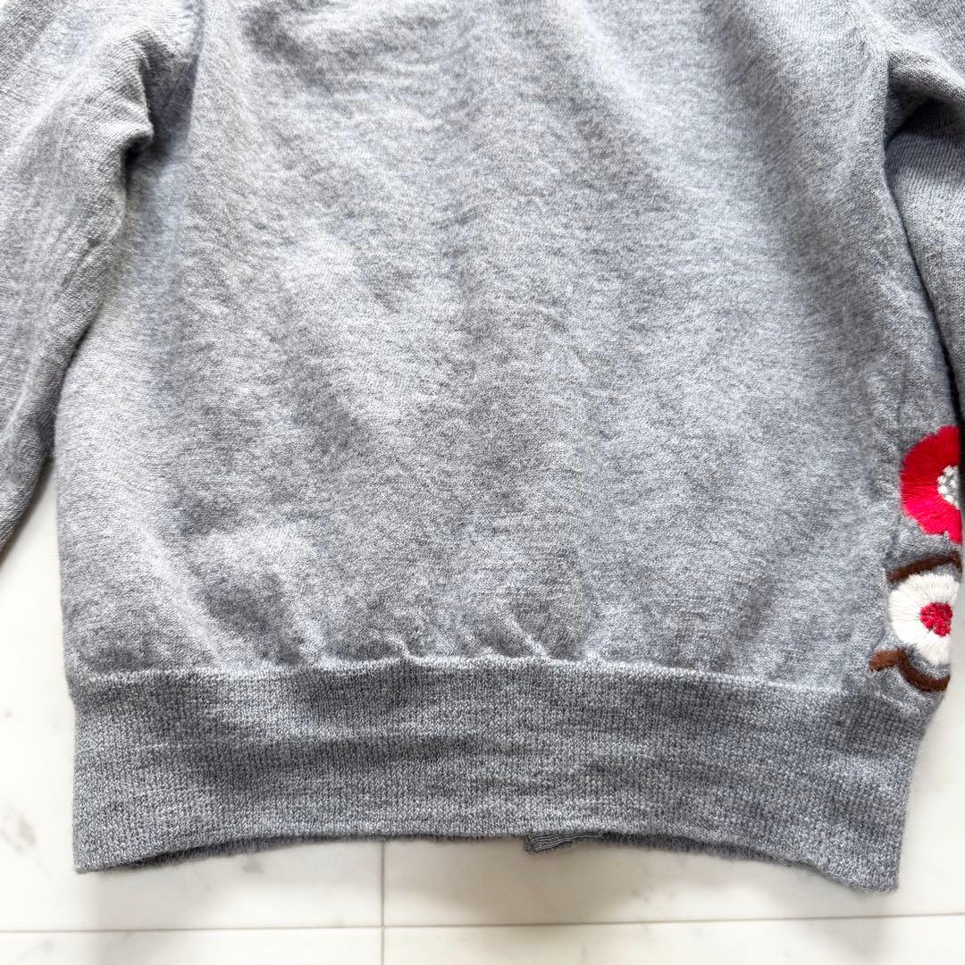 【美品】COMME des GARCONS コムデギャルソン カーディガン 刺繍