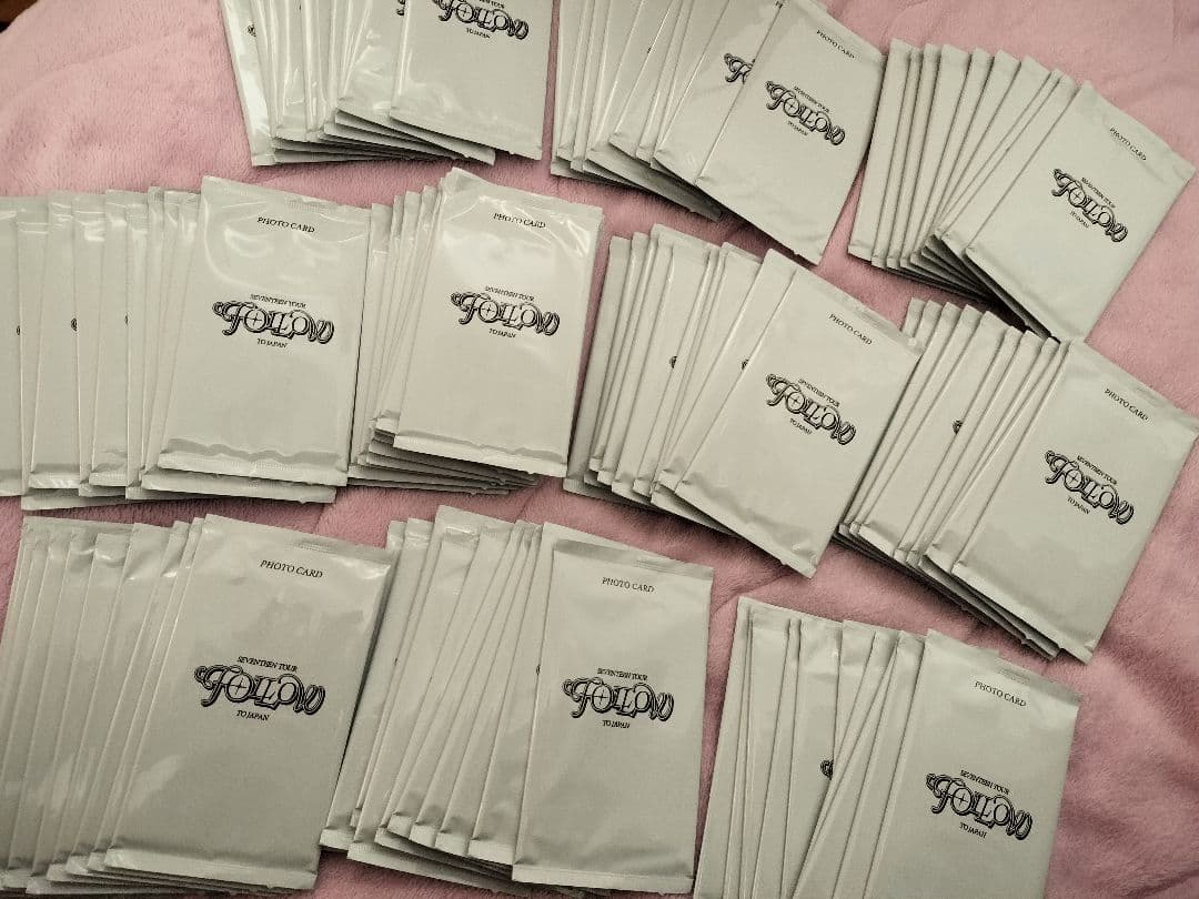 FOLLOW JAPAN トレカ 未開封 100パック SEVENTEEN