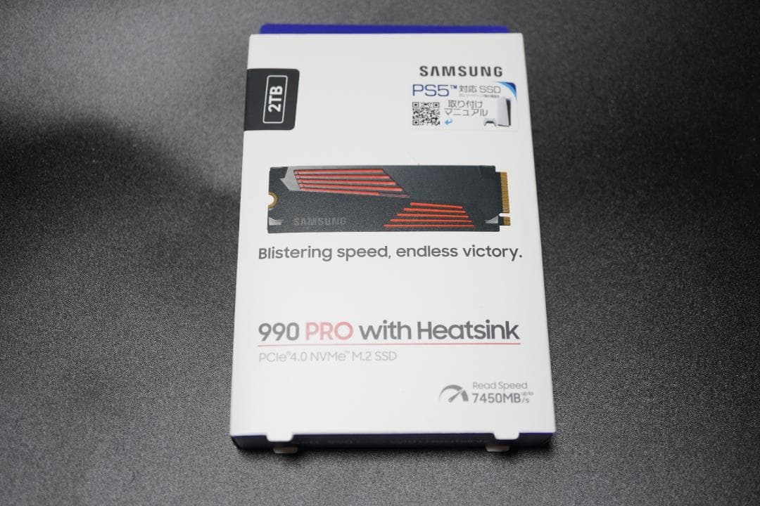 新品 SAMSUNG 990 PRO with Heatsink SSD 2TB