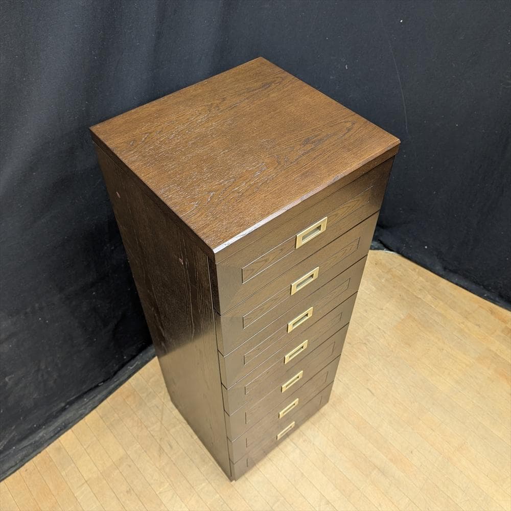 美品　府中　高橋工芸　ハイチェスト　整理箪笥　たんす　箪笥　タンス　チェスト