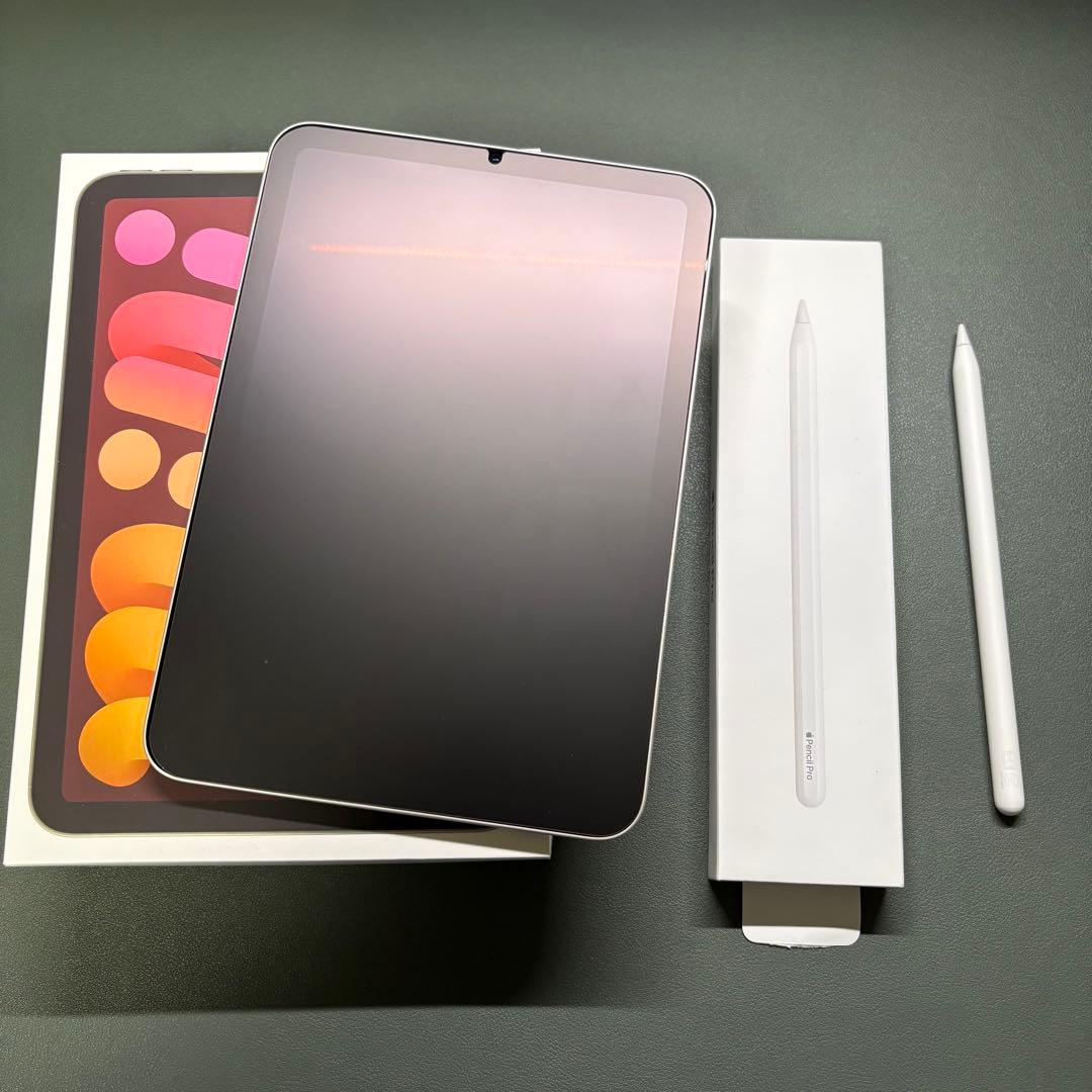 iPad本体 iPad mini 7 + Apple Pencil Pro