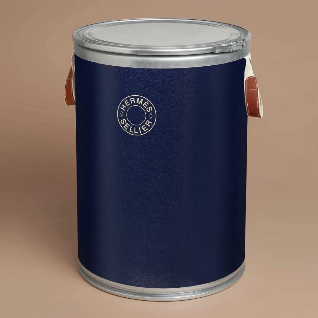 HERMES エルメス 馬具缶 サドルボックス