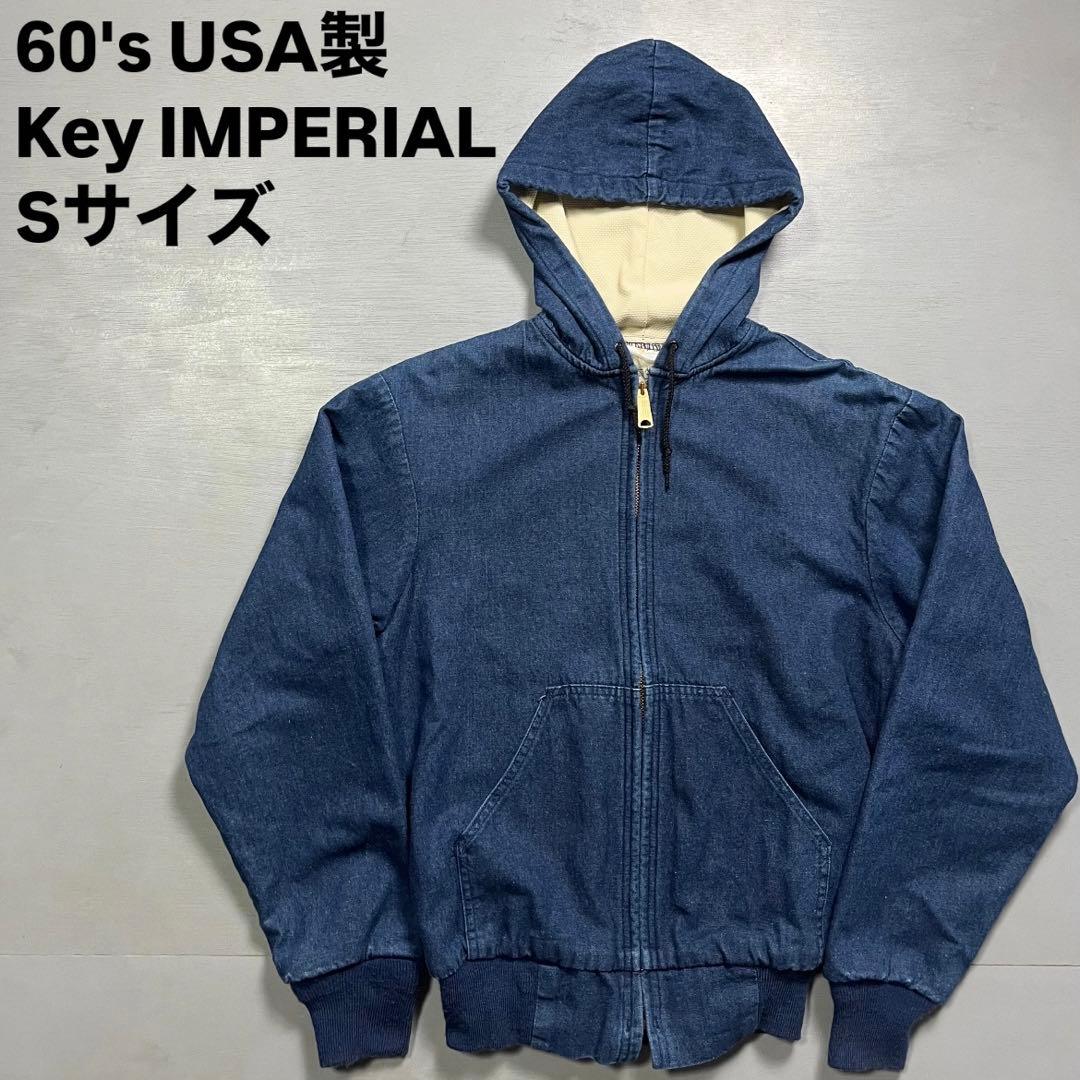 60's USA製 Key IMPERIAL デニムジャケット　TALON S