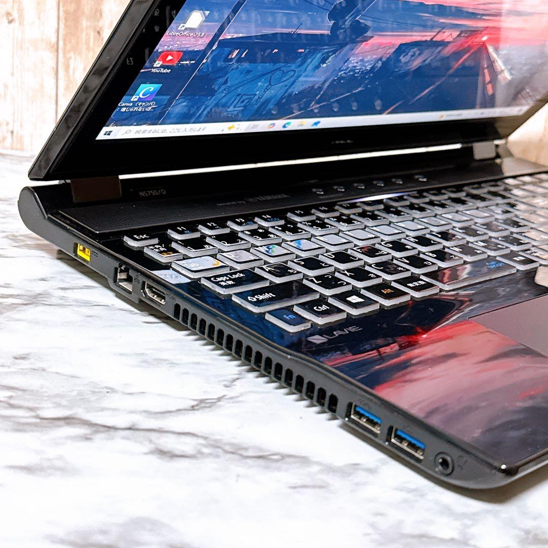 美品✨高性能i7 メモリ8GB 超大容量1TB✨ブルーレイ すぐ使えるパソコン