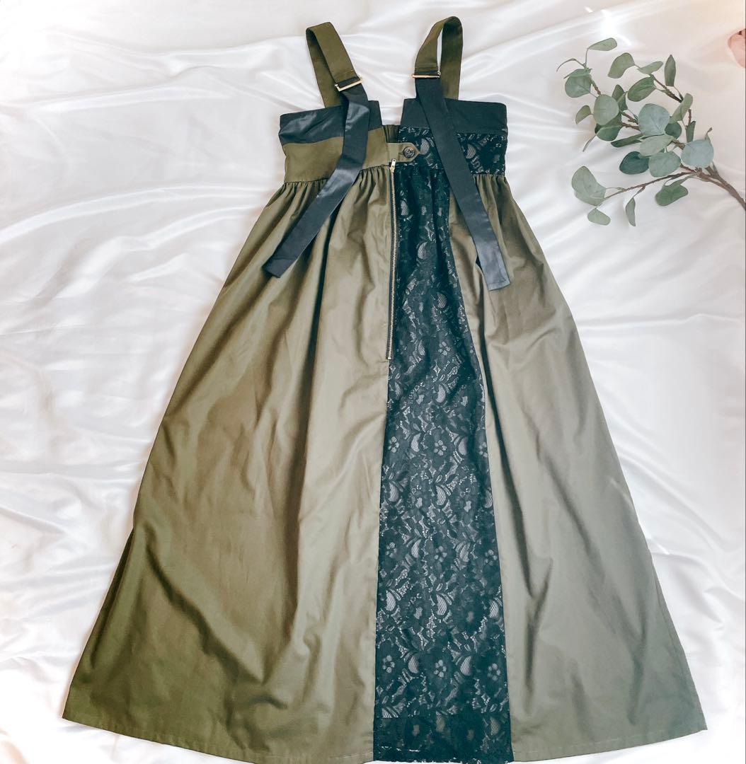 Eimee Law　レース切替ジャンパースカート　完売人気デザイン