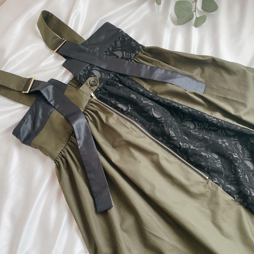 Eimee Law　レース切替ジャンパースカート　完売人気デザイン