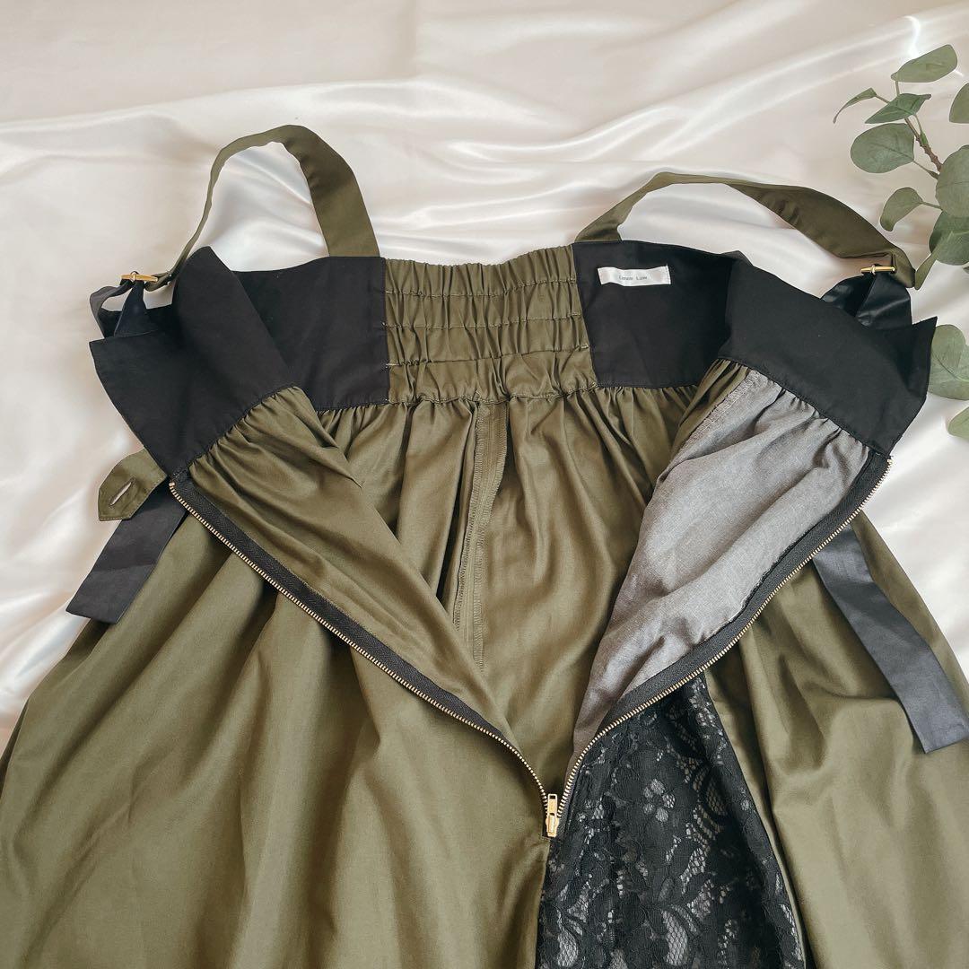 Eimee Law　レース切替ジャンパースカート　完売人気デザイン