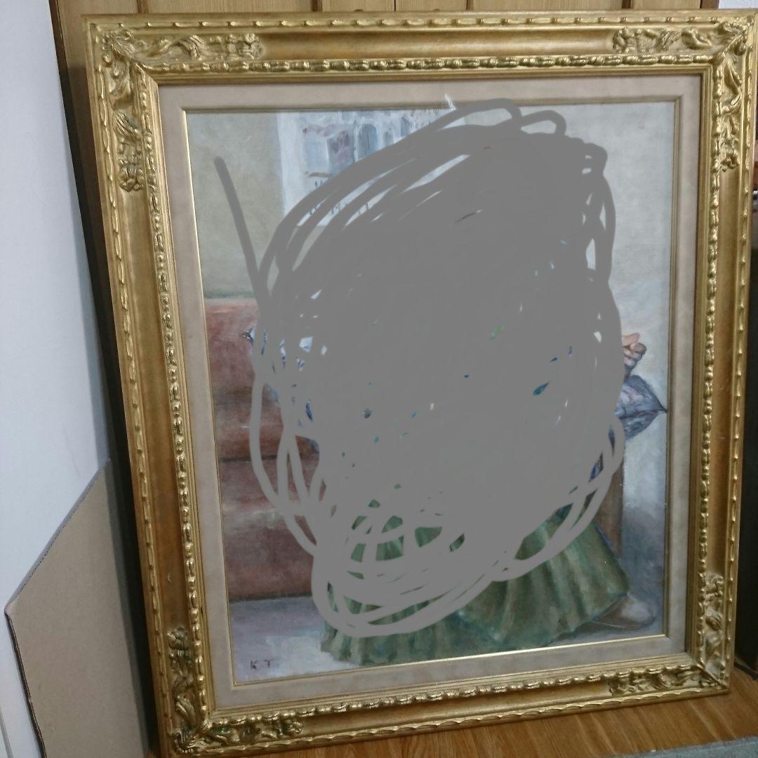 Ｆ20 油絵用 金色 油彩 額縁