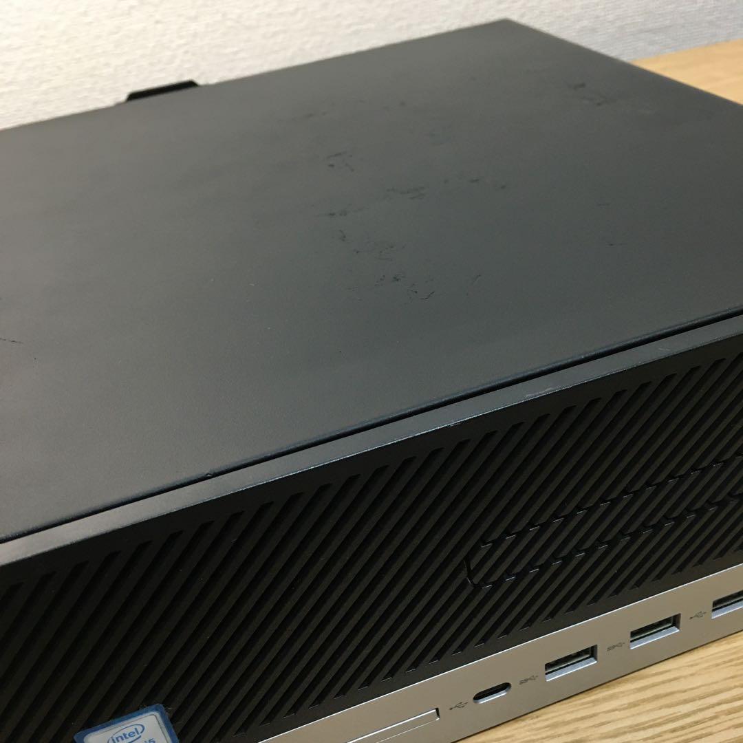 フルセット HP ProDesk Win11 強力i5 8G SSD 23.8'