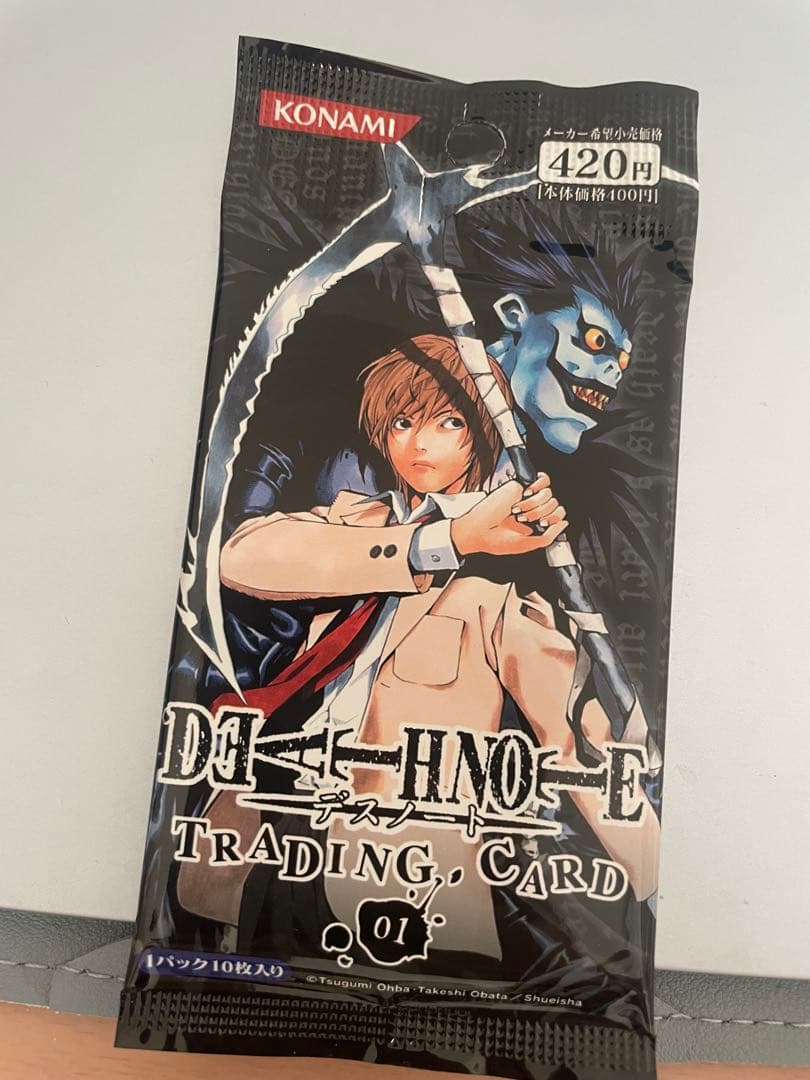【新品未開封】デスノート トレーディングカード 特別版 デスノート
