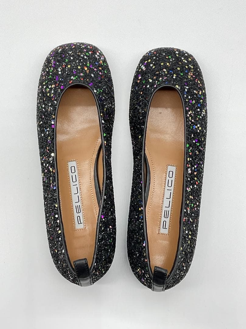 25【新品】PELLICO BOLLE スクエアトゥパンプス 定価66000円