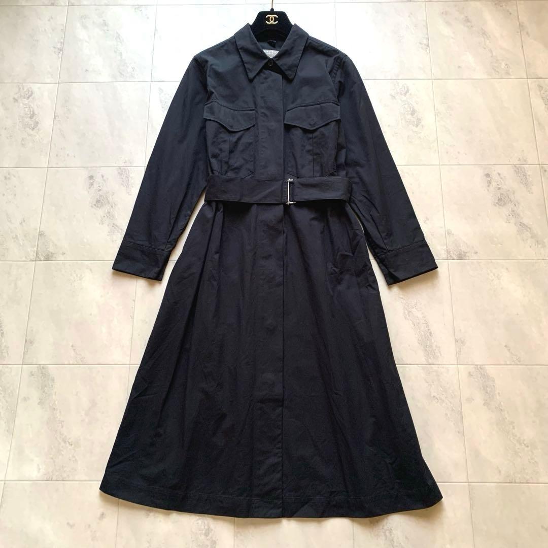 美品♡2022年♡マーガレットハウエル コットンツイル ワンピース ロング S