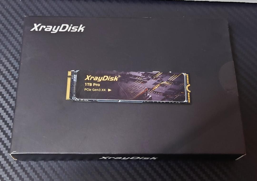 内蔵型SSD XrayDisk 1TB Pro PCIe Gen3 X4 NVMe SSD