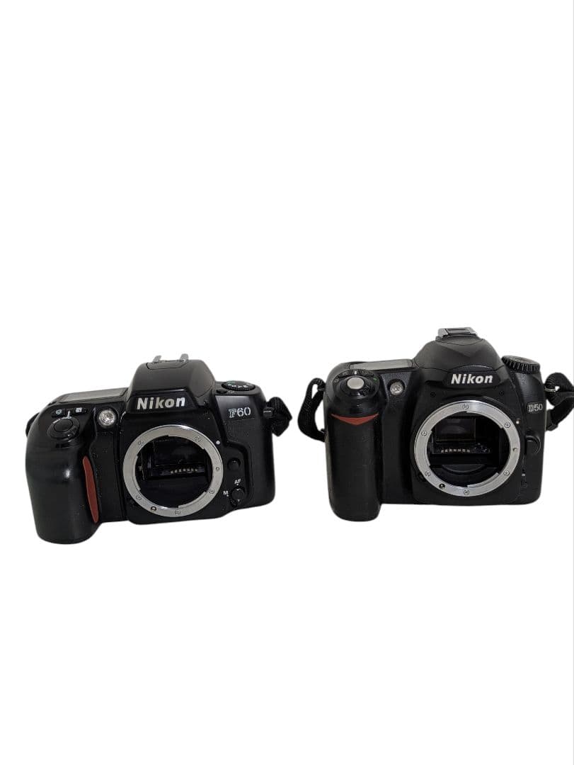 Nikon F60 D50 カメラ2台 Nikonレンズ2個 まとめ売り