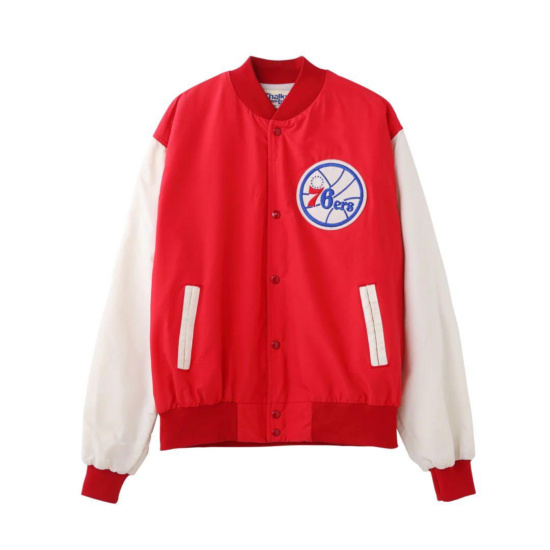 76ers ナイロンスタジャン
