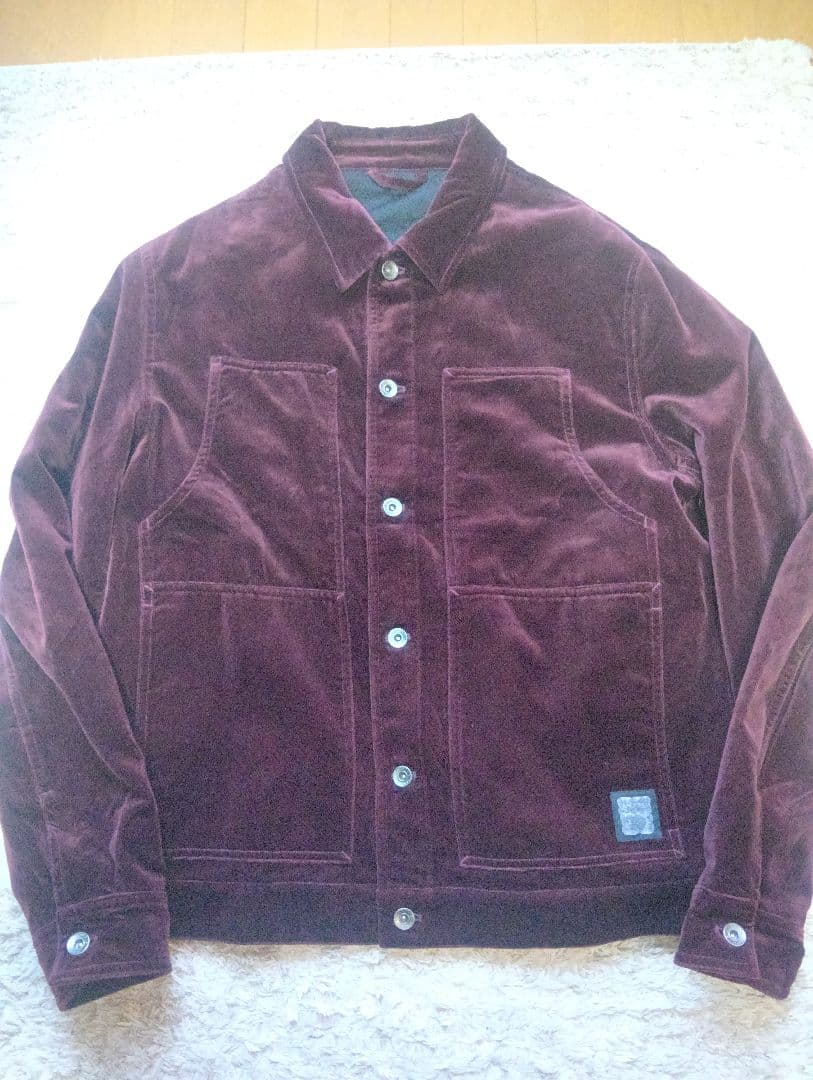 ジャケット・アウター HARRISON VELVET TRUCKER JACKET