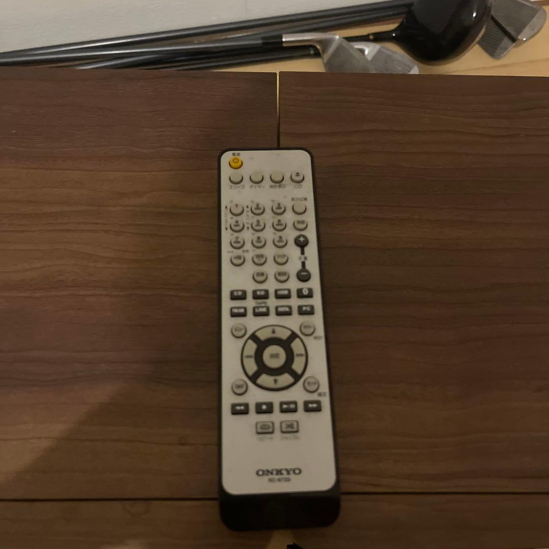 Onkyo シルバー ミニコンポ 2スピーカー　オンキョー