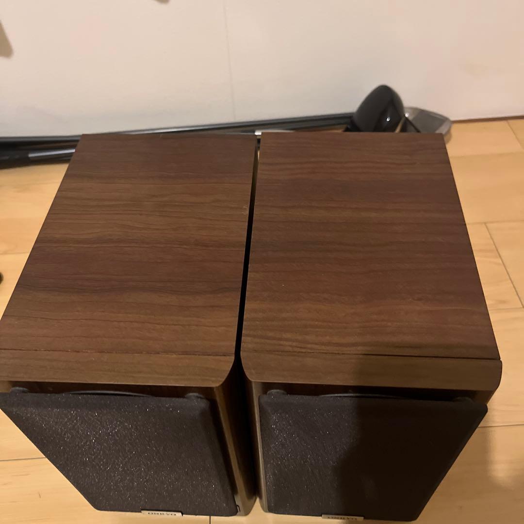 Onkyo シルバー ミニコンポ 2スピーカー　オンキョー