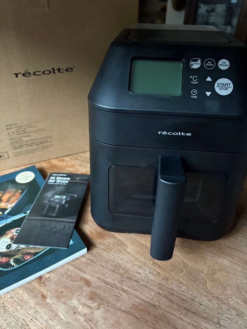 récolte Hi Steam Air Oven ブラックほぼ新品