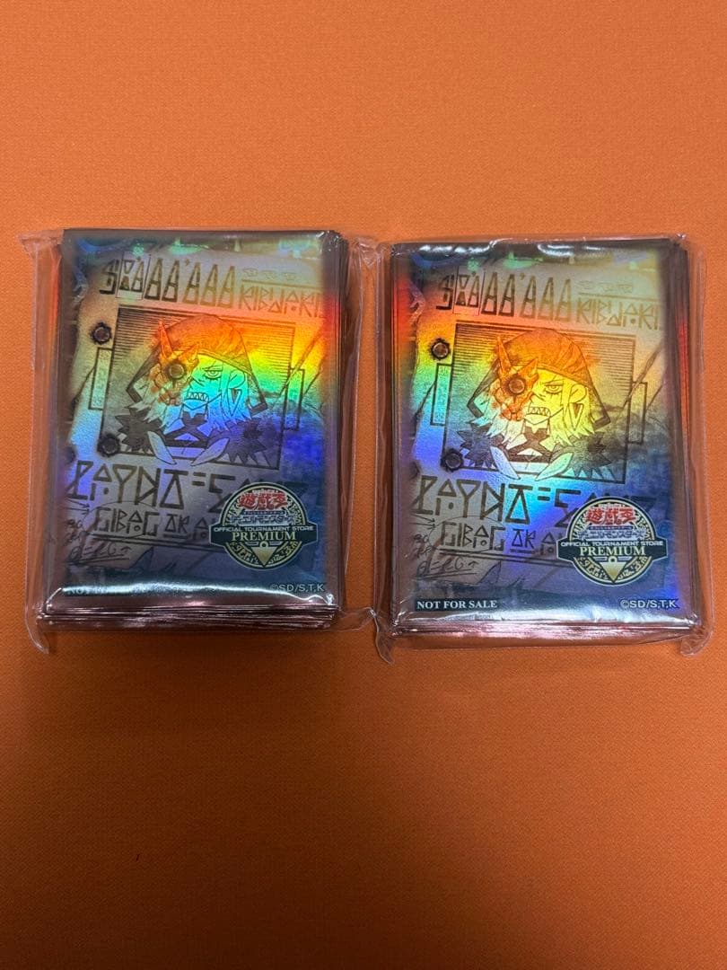 未開封 遊戯王 罪宝狩りの悪魔 スリーブ 70枚入り x2