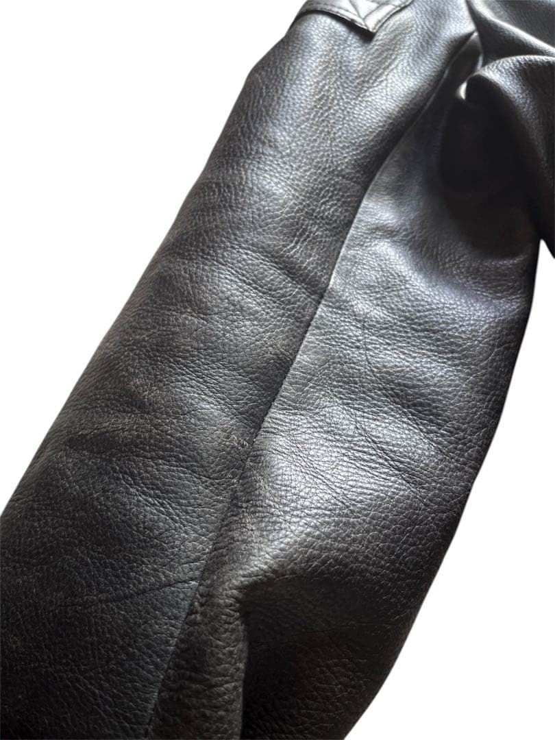 Ralph Lauren レザージャケット　レディース 11号 ライダース　牛革