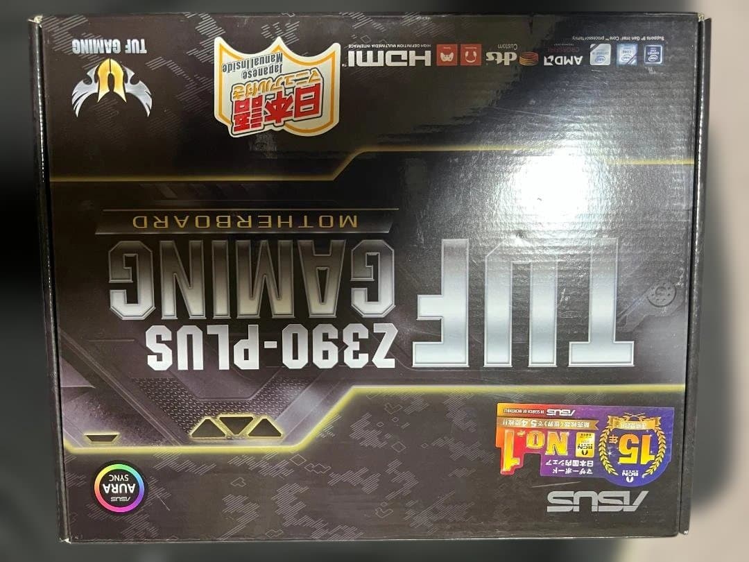 ASUS TUF Z390-PLUS GAMING CPU i5 9400付き