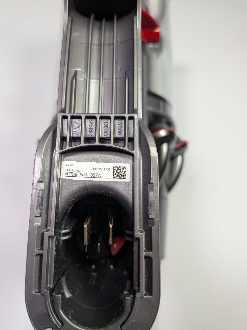 be857　52分　ダイソン　コードレス　SV15　稼働品　分解洗浄済　動作保証