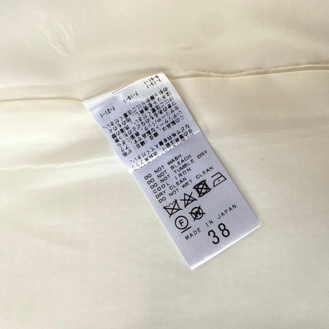 美品☆Spick & Span 3.6万　コットンツィードノーカラージャケット