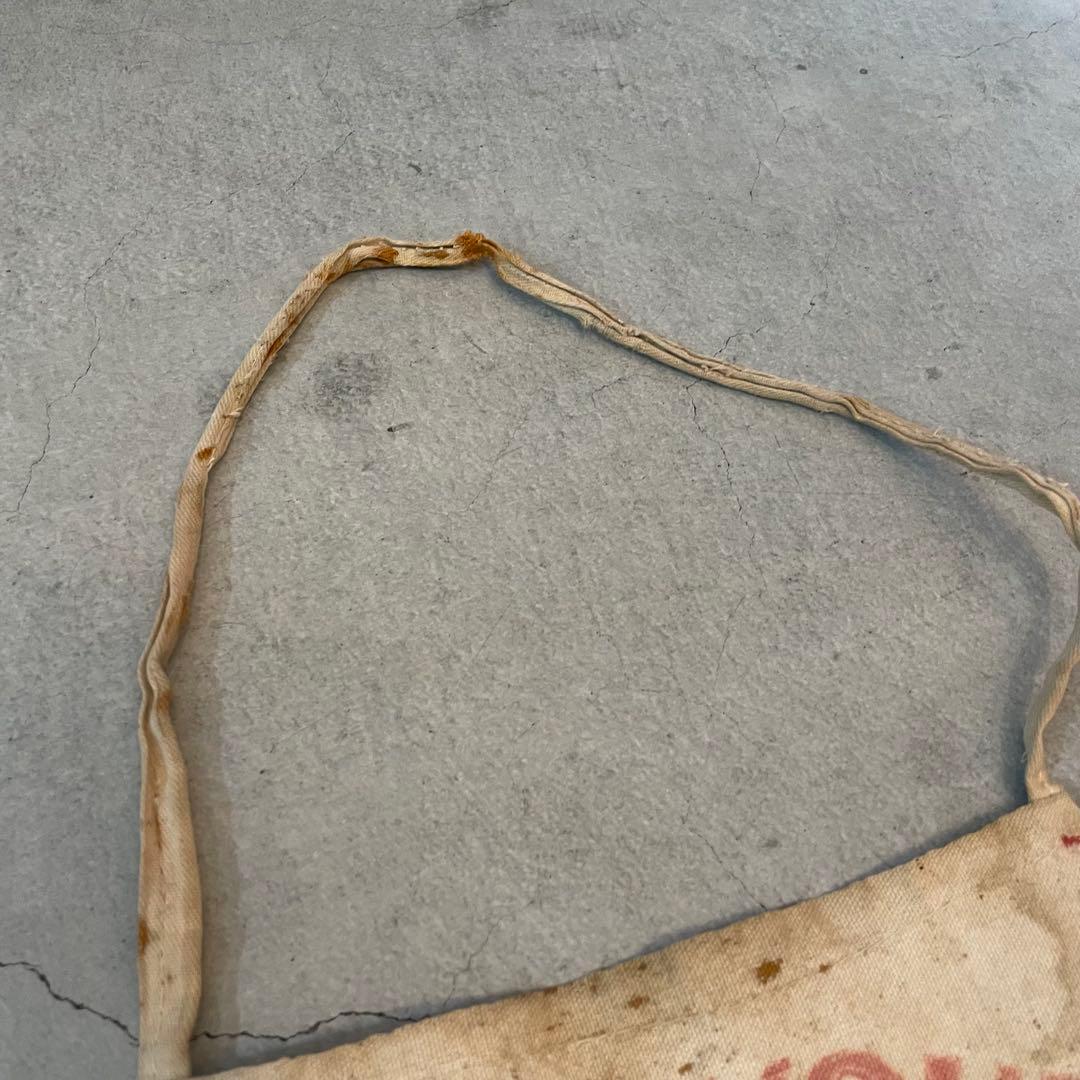 50s〜　染み込み　ワークエプロン　ビンテージ　apron vintage