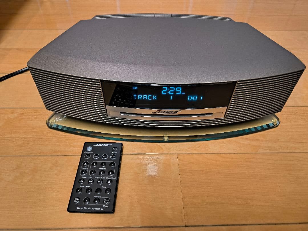Bose WAVE MusicSystemIII 本体+リモコン+スタンド
