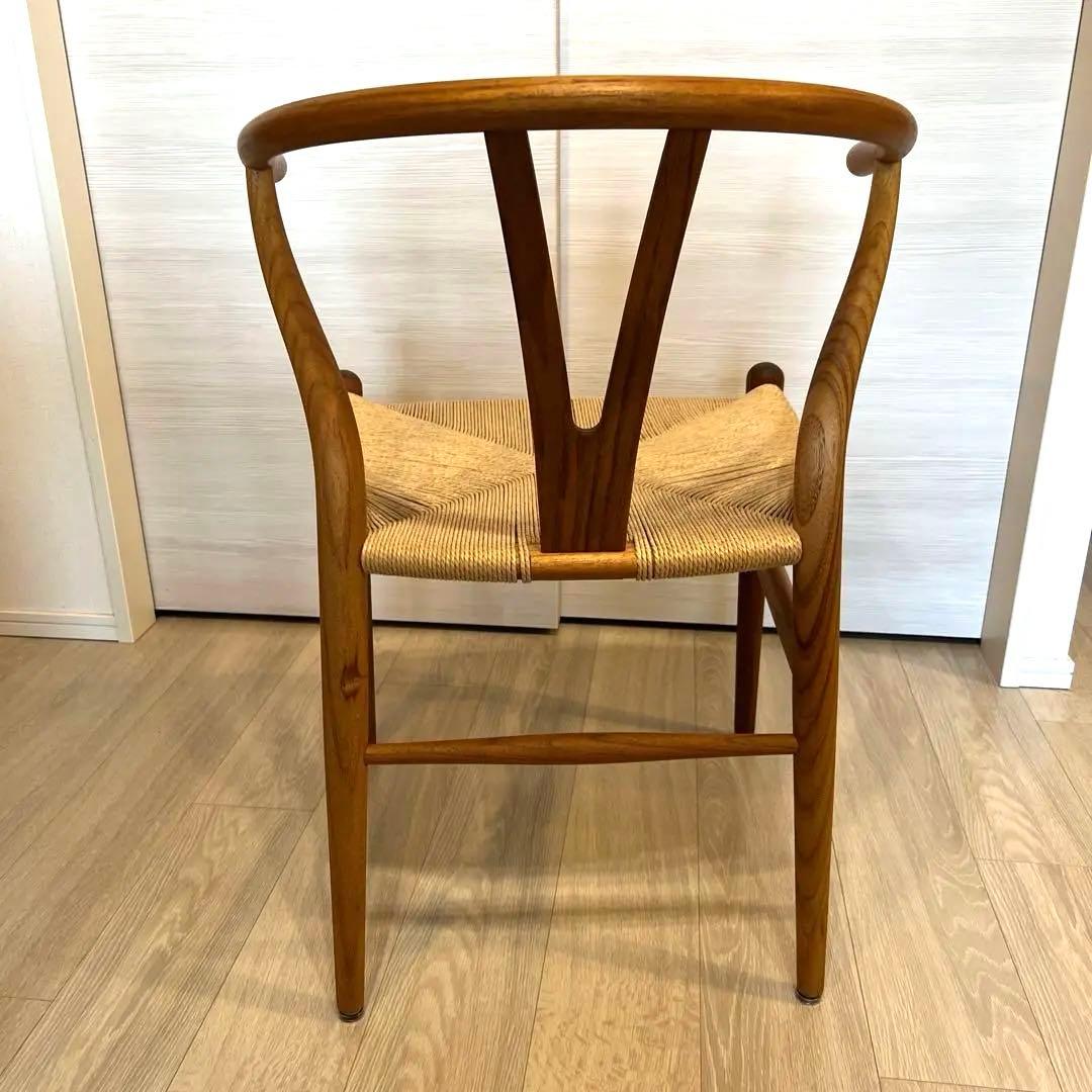 CH24 Yチェア チーク材オイル仕上げSH45cm【正規品】生産終了品 希少