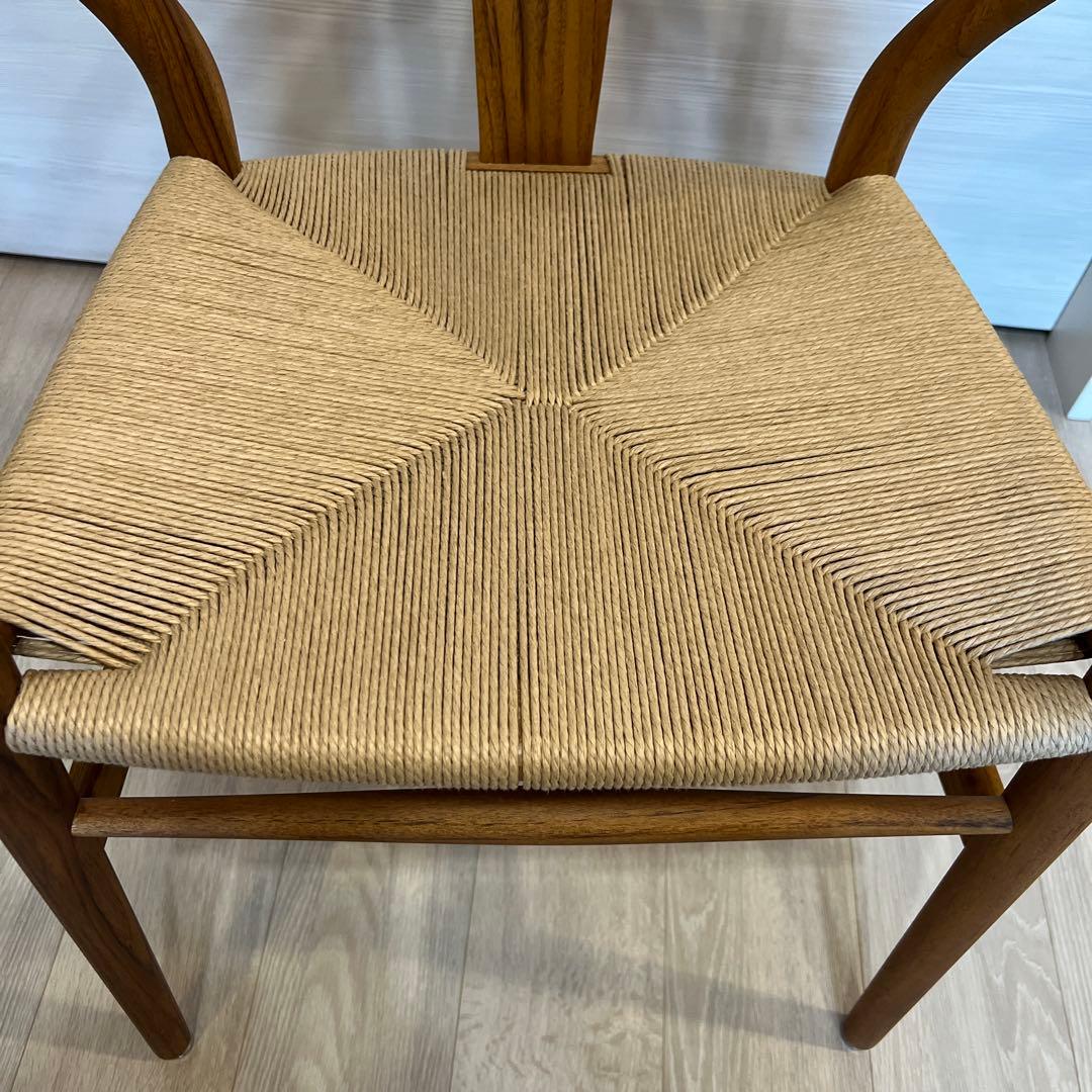 CH24 Yチェア チーク材オイル仕上げSH45cm【正規品】生産終了品 希少