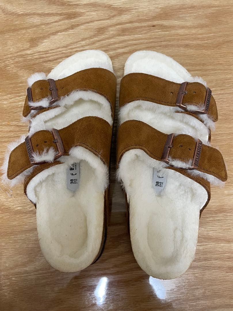 BIRKENSTOCK ブラウンサンダル サイズ38