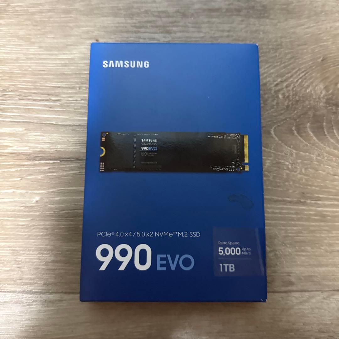 内蔵型SSD Samsung 990 EVO 1TB M.2 SSD