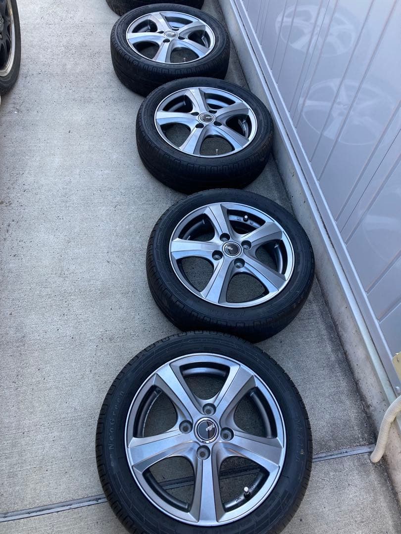 14インチ ホイールセット グレー Nexenタイヤ